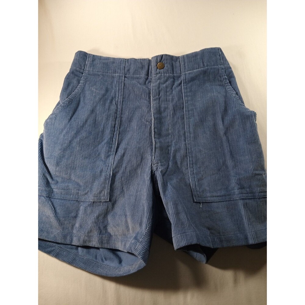 Towncraft Mens Shorts Corduroy Blue W32